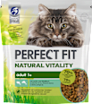 Trockenfutter Katze mit Lachs & Weißfisch, natural vitality, Adult PERFECT FIT