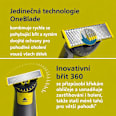 360 blade holicí strojek na tvář QP2724/23 PHILIPS OneBlade