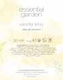 Női EdP Vanilla Bliss Essential Garden