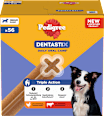 Kausnack Hund Zahnpflege DentaStix für mittelgroße Hunde, Multipack (8x7 Stück) Pedigree