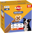 Kausnack Hund Zahnpflege DentaStix für mittelgroße Hunde, Multipack (8x7 Stück) Pedigree