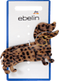 Haarklammer Dackel, Leo-Muster ebelin