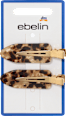 Haarklemmen Leo-Muster ebelin