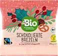 Schokolierte Brezeln, Zartbitterschokolade, Adventskalender zum Selbstgestalten 2026 dmBio