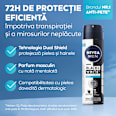 Deodorant spray Black&White invisible Fresh NIVEA MEN