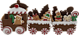 Filzzug Lebkuchen Dekorieren & Einrichten