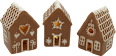 LED Lebkuchenhaus, Keramik (7x7x10 cm) Dekorieren & Einrichten