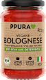 Tomatensauce, Bolognese, vegan PPURA
