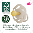 Schnuller Cherry weinrot/beere Gr. 1, 0-6 Monate Nip