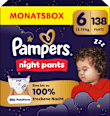 Baby Pants Night Gr. 6 (13+ kg) Monatsbox Pampers night pants