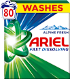 Prací prášok Alpine Fresh Ariel