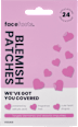 Pleťové náplasti na akné Blemish Patches - srdiečka facefacts