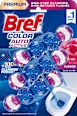 Zawieszka do WC Color Auto Active Świeże Kwiaty, 3x50g Bref