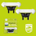 Náhradné holiace hlavice Intimate Skin Protect blade PHILIPS OneBlade