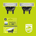 360 blade zamjenske britvice 2x PHILIPS OneBlade