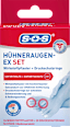 Hühneraugen Kombi Set, Wirkstoffpflaster & Druckschutzringe SOS