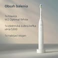 Sonická elektrická zubná kefka 5300, biela Philips Sonicare