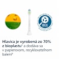 Náhradné hlavice Sonicare W2 Optimal White, Medium Soft, biela Philips Sonicare