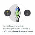 Náhradné hlavice Sonicare W2 Optimal White Medium Soft 2+1 GRATIS, čierna Philips Sonicare