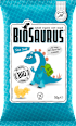 Kindersnack gebackener Bio-Mais Sea Salt BioSaurus