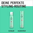 Schaumfestiger Volumen, für dünner werdendes Haar Schwarzkopf taft