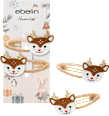 Haarclips Reh ebelin