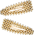 Haarclips goldene Perlen ebelin