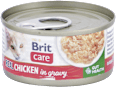 Krmivo pre mačky care Real kura v šťave Brit