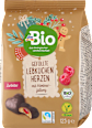 Lebkuchenherzen gefüllt Himbeere dmBio