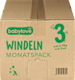 Windeln Gr. 3 midi (4-9 kg) Monatspack babylove