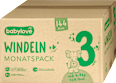 Windeln Gr. 3 midi (4-9 kg) Monatspack babylove