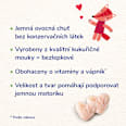 křupky Srdíčka s příchutí jahoda Sunar