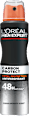 antiperspirant sprej Carbon Protect L'ORÉAL PARiS MEN EXPERT