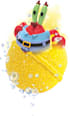 Badezusatz Kinder Badebombe Golden Spongebob sortiert CRAZE