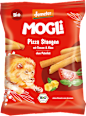 Kindersnack Pizza Stangen mit Käse und Olivenöl, ab 3 Jahren MOGLi