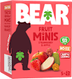 ovocné minis tlapičky s příchutí jahoda a jablko 5x20 g Bear
