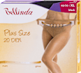 punčochové kalhoty Plus Size, 48/50, černé Bellinda