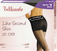 Hlačne nogavice Like Second Skin, 20 DEN, 40-44, črne Bellinda