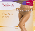 punčochové kalhoty Plus Size, 48/50, amber Bellinda