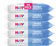 Feuchte Toilettentücher Ultra Sensitiv Vorteilspack (5x48 St) HiPP Babysanft