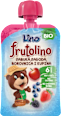 Frutolino Bio voćni pire jabuka, jagoda, borovnica,  6+ mj. Lino