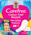 Slipeinlagen Cotton Feel Normal ohne Duft Carefree