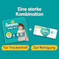 Windeln Baby Dry Gr. 4+ Maxi (10-15 kg) Monatsbox Pampers baby-dry