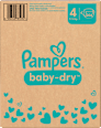 Windeln Baby Dry Gr. 4 Maxi (9-14 kg) Monatsbox Pampers baby-dry