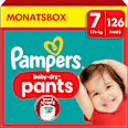 Baby Pants Gr. 7 Extra Large (15+ kg) Monatsbox Pampers baby-dry