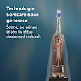 elektrický zubní kartáček 6100 HX7400/02 bílý Philips Sonicare
