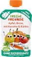 Quetschie Apfel, Birne, Karotte & Kürbis ab 6 Monaten Freche Freunde