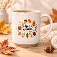 Jumbo Kaffeebecher "Hallo Herbst" (475 ml) Dekorieren & Einrichten
