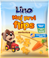 Moj prvi flips - mrkva Lino