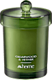 Duftkerze im Glas Cedarwood & Vetiver, dunkelgrün (240 g) dm home